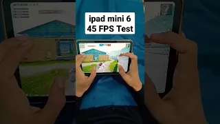 ipad Mini 6 Pubg 45 FPS Test 🔥 #shorts #ipadmini6 #pubgmobile