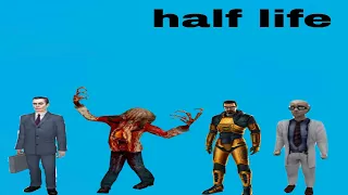 Buddy Holly but it's Half life 2 Zombie.