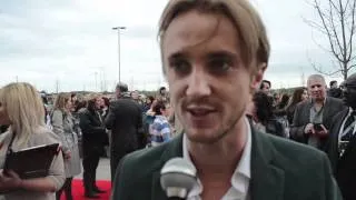 Tom Felton talks to TheHPFan at WB Studio Tour Grand Opening