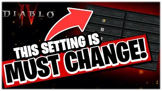 These HIDDEN Settings will OPTIMIZE your Diablo 4!