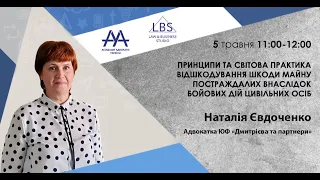 Принципи та світова практика відшкодування шкоди майну постраждалих внаслідок бойових дій