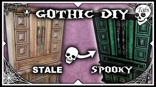 Creepy Cabinet | Gothic DIY Thrift Flip