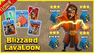 How to Use Bliz Lalo | TH12 Blizzard Lavaloon Strategy | Bliz Lalo Is The Most Powerful Army in Coc