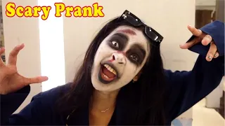 Scary Girl Ghost Prank || The video is funny and makes you laugh