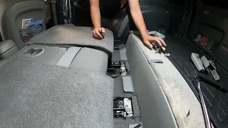 How to remove rear seats 2006-2012 Toyota RAV4