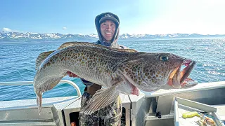 Deep Sea Fishing for Giant Alaskan Lingcod!