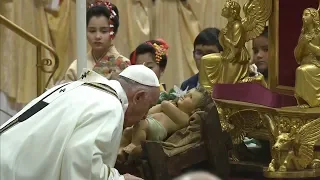 Christmas Midnight Mass with Pope Francis 2019 HD