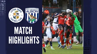 Luton v West Bromwich Albion highlights