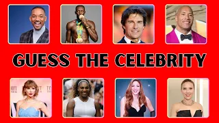 Guess the Celebrity in 3 Seconds  50 Most Famous People