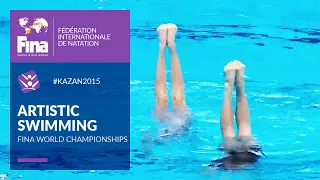 Mixed Duet Free Final - FULL REPLAY! | Artistic Swimming - Kazan 2015 | FINA World Championships