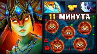 ТОП 1 НАГА в 16 ЛЕТ - Patch 7.35b Naga Siren Dota 2