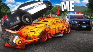 Robbing Banks with Craziest Car in GTA 5 RP