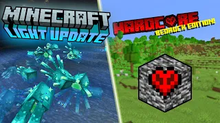 MOJANG ZAKTUALIZUJE ŚWIATŁO! HardCore NA Bedrock Edition!  - Minecraft News