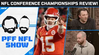 2022-23 NFL Conference Championships Review! | PFF NFL Show