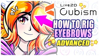 How to Rig Eyebrows (Advanced)! - Live2D Vtuber Tutorial