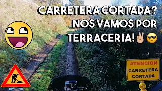 OFF ROAD PELIGROSO por CULPA de un PUEBLO CERRADO! BENELLI TRK 251✌🏼🔥