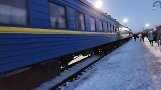 ТЭП70-0154 с поездом №45/46 Лисичанск-Ужгород