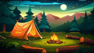 7 Camping Alone At Night True Horror stories Animated