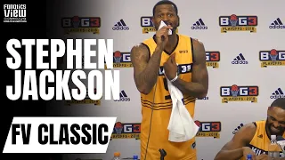 Stephen Jackson Rips Reporter Over "Could Kobe Bryant Handle the Big3?"