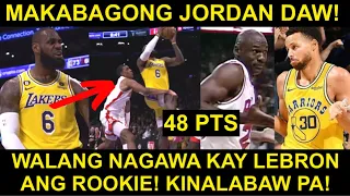 Lebron TINURUAN ng LEKSYON ang Rookie! 48 PTS! Curry MAKABAGONG Jordan daw!