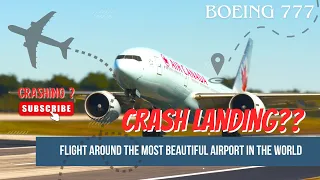Amazing Pilot SKILL Airplane Landing !! Boeing 777 Air Canada Landing at Tampa Airport