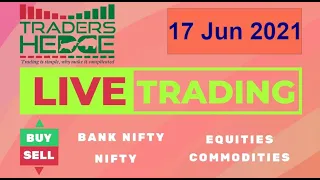 17 June Bank Nifty & Nifty #LiveTrading #Nifty #BankNifty Live Analysis #priceaction #tradershedge