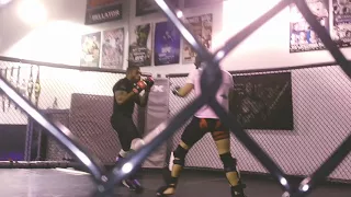 Gilbert Smith and Ian Heinisch Sparring for Ian's LFA 39 Title Fight  Preparation! (Round 1)