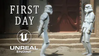 FIRST DAY - A Star Wars short film made with Unreal Engine 5