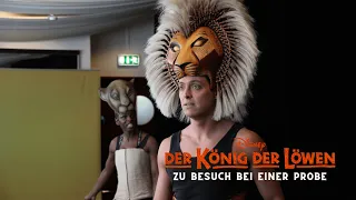 Disneys Der König der Löwen in Hamburg: Zu Besuch bei einer Probe