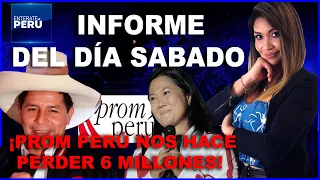 🔵¡PROM PERÚ NOS HACE PERDER 6 MILLONES! ¡KEIKO PRESENTA DEMANDA! !PEDRO CASTILLO RECIBE CREDENCIALES