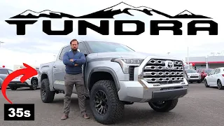 Lifted 2024 Toyota Tundra: 35s Make Everything Better!