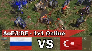 INSANE MAX POP game vs. OTTOMANS! [AoE3:DE]