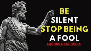 10 Traits of People Who Speak Less | STOICISM (Stoic Forge)