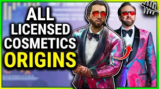 All Licensed Outfits ORIGINS! - Dead By Daylight