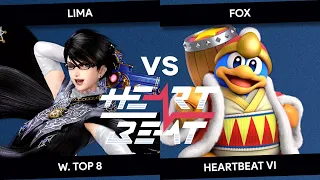 HEARTBEAT VI - Lima (Bayonetta) vs Fox (King Dedede) - Winners Finals