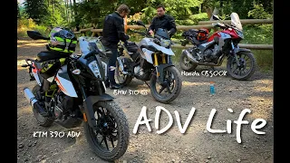 ADV Life KTM 390 Adventure vs BMW 310 GS vs 2019 Honda CB500X | Oregon Motorcycle 2020