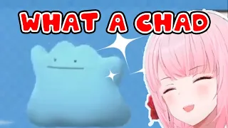 [ENG SUB/Hololive] Calli just want a normal Ditto, but Gigachad say "No"