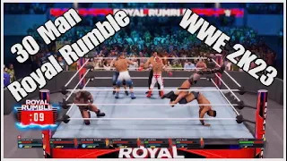 WWE 2K23 - 30 Man Royal Rumble (PS5)