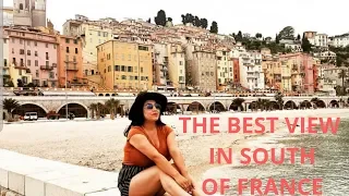 BEST VIEW IN SOUTH OF FRANCE; FRENCH RIVIERA TRAVEL VLOG;  MONACO, MENTON, NICE, CANNES