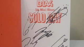 B1A4 Autographed Solo Day Unboxing