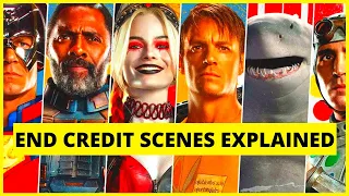 The Suicide Squad End Credit Scenes Explained - The Suicide Squad 2 Movie Post Credits Explained