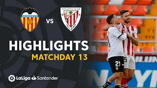 Highlights Valencia CF vs Athletic Club (2-2)