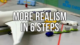 How to make your model airport more realistic in 6 easy steps!