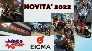 Eicma 2021 : Novità Honda 2022  by Motostar