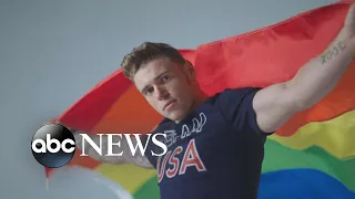 Olympian Gus Kenworthy discusses coming out publicly as a gay man