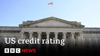 Fitch strips US of top credit rating after debt row – BBC News