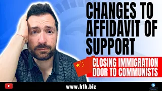 IMMIGRATION UPDATES: Changes to the Affidavit of Support  | closing immigration door to communists