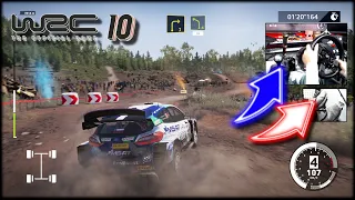 Ford Fiesta WRC Rally Chile Gravel Wet and Dry / WRC 10 Thrustmaster T300RS