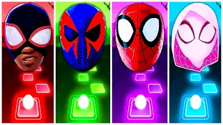 Miles Morales 🆚 Spider-Man 2099 🆚 Spider-Man 🆚 Spider-Gwen. 🎶 Who Is Best?