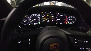 2022 (992 gen) Porsche 911 GT3 cold start